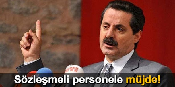 Sözleşmeli personele müjdeli haber