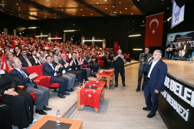 Kayseri protokolü KAYMEK'in sezon finalinde buluştu