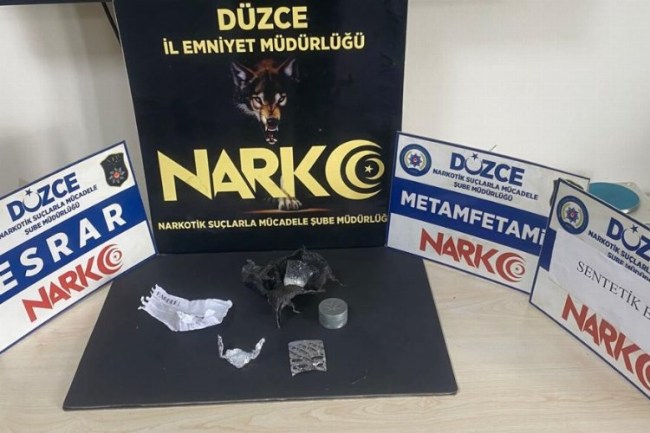Düzce'de uyuşturucuya geçit yok!