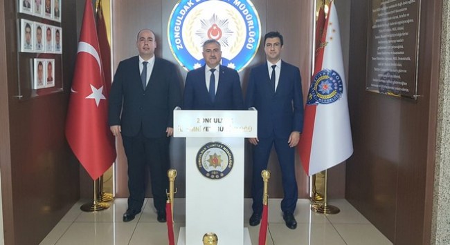 Alaplı Başsavcısı Günay'dan Müdür Aktaş'a ziyaret