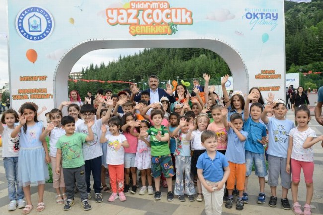 Bursa Yıldırım'da tatile eğlenceli başlangıç