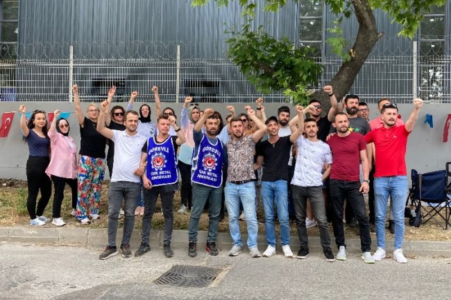 Bursa'da Pakkens işçileri hak ve huzur arayışında!