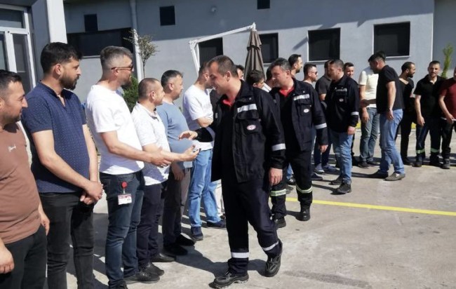 Türk Metal Sendikasından bayramlaşma programı