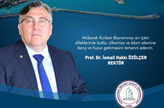 Rektör Özölçer’den Kurban Bayramı Mesajı