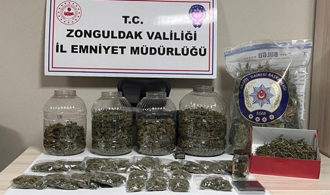 Zonguldak Emniyetinden 6 ayda 282 uyuşturucu operasyonu