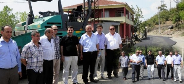Gökçeler asfaltına kavuştu..