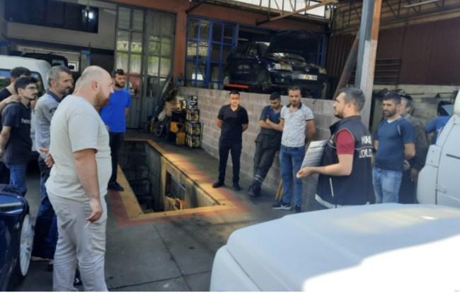 Vatandaşa uyuşturucunun zararları anlatıldı