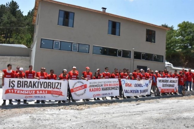 Genel-İş Balıkesir'de iş yavaşlattı