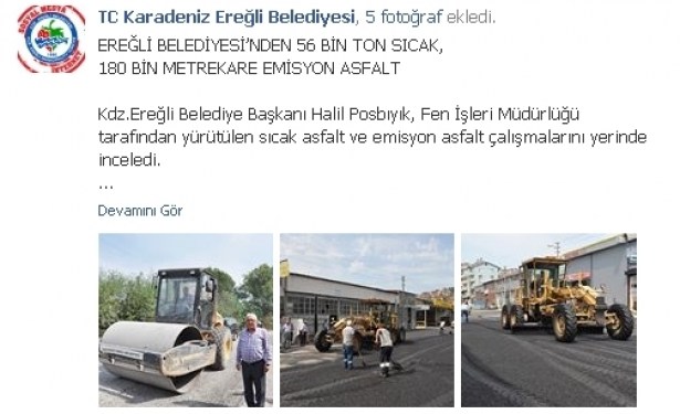 Vatandaştan Posbıyık'a 'sanal' tepki!..