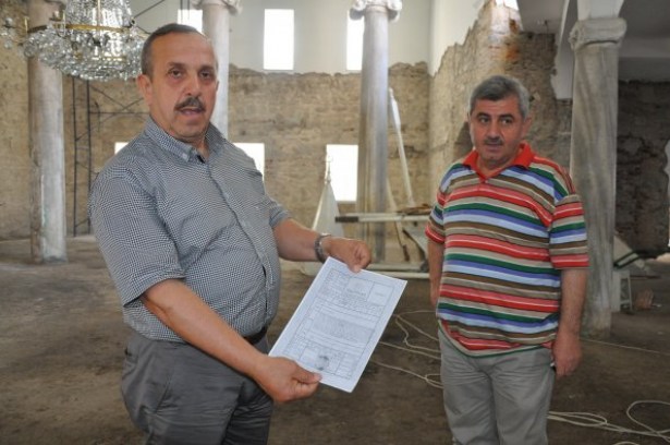 Tarihi camiye restorasyon. Peki ya tarihi doku?..