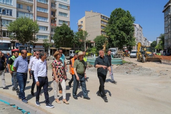 Büyükerşen'den çalışmalara yakın takip