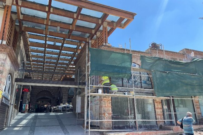 Bursa'da tarihi projede sıra hanlarda