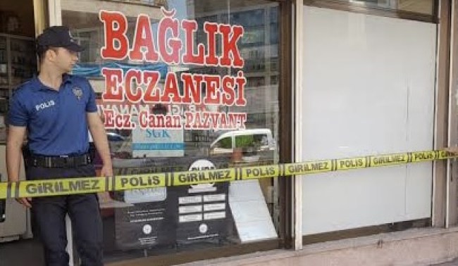 Eczanede eski sevgili dehşeti