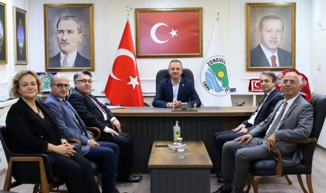 Rektör Özölçer’den Belediye Başkanı Alan’a Ziyaret