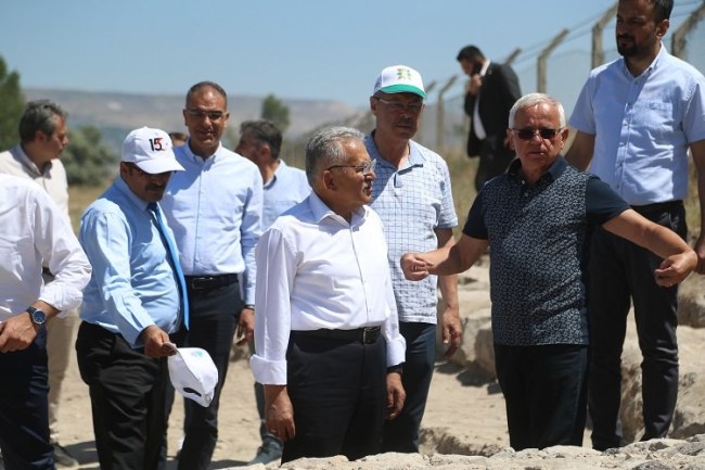 Keykubadiye Sarayı'nda kazı çalışması sürüyor