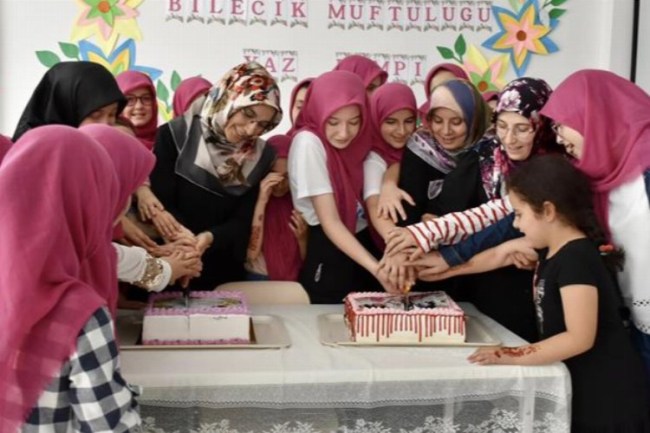 Bilecik'te Yatılı Yaz Kur'an Kursu kampı sona erdi