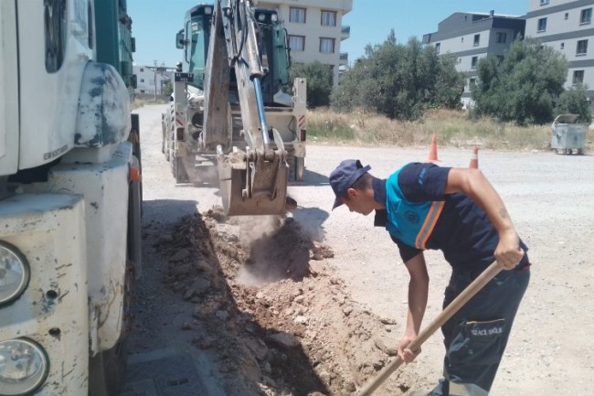 MASKİ'den Akhisar'da altyapı çalışması