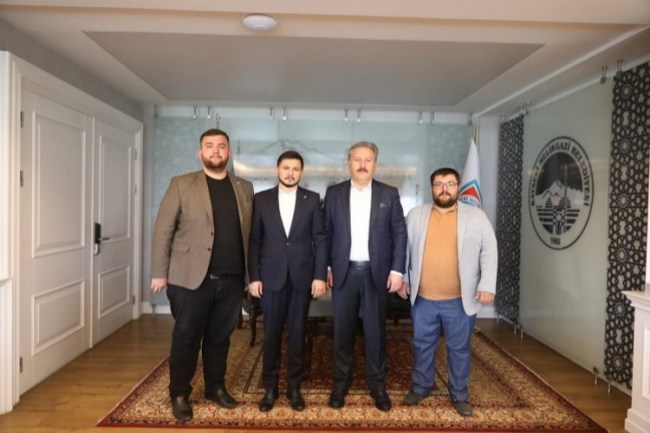 TÜGVA Kayseri'den Palancıoğlu'na ziyaret