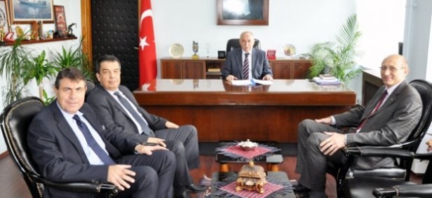 Orhan, Kaymakam Çay'ı ziyaret etti..