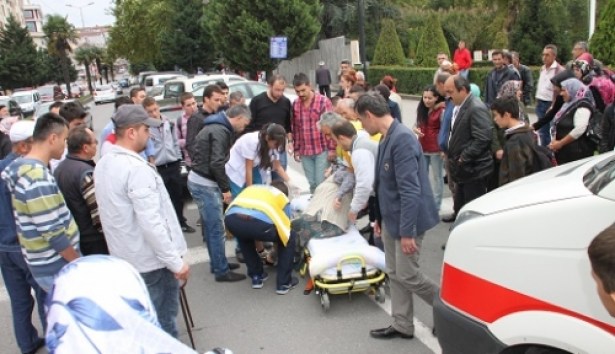 Yardımsevere yumruklu saldırı!..