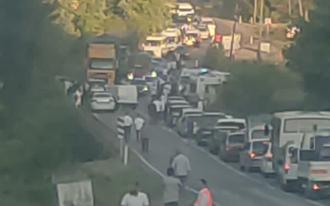 Aydınlar yolayrımında kaza