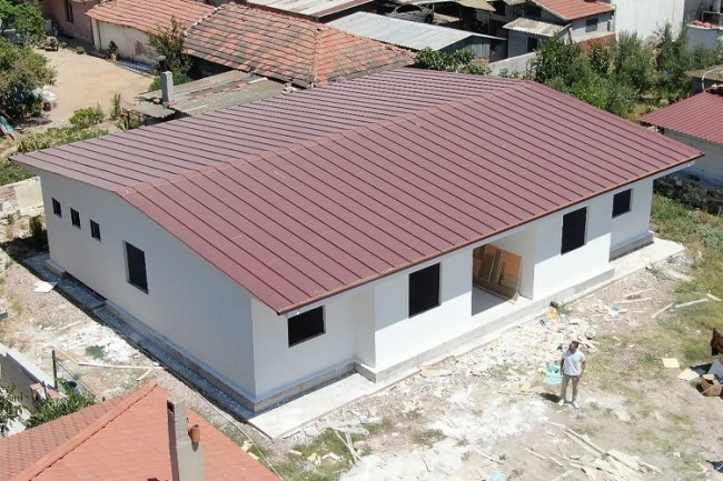 Foça'da sağlık ocağında sona doğru