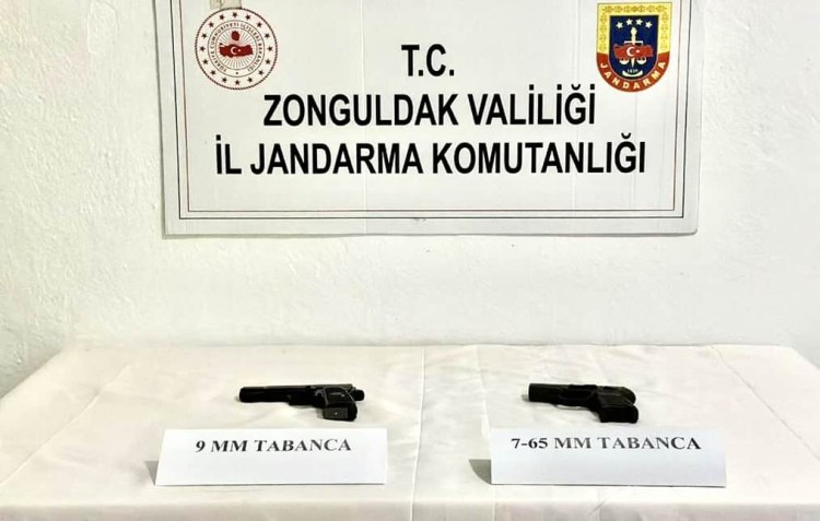 Kdz.Ereğli’de çift silahla gezen şahıs yakalandı