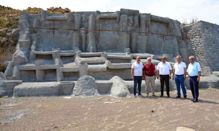 Bölgenin en güzel millet bahçesi Gülüç'te yükseliyor