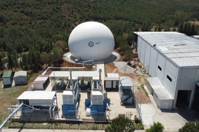 Muğla'ya iki ay yetecek elektrik üretti