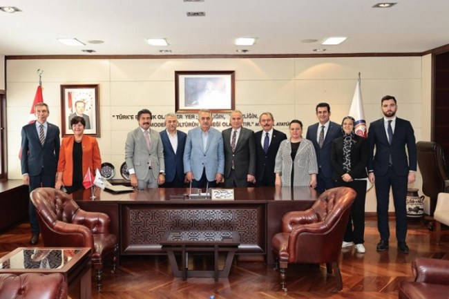 Yazıcı'dan Başkan Zolan'a ziyaret