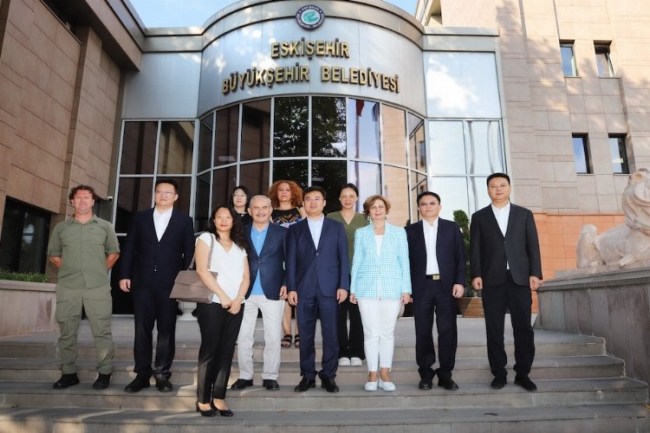 Changzhou Delegasyonundan Büyükerşen'e ziyaret