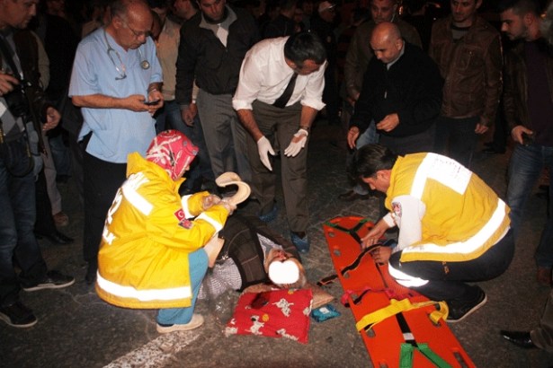 Yaralıya ilk müdahaleyi Erdoğan yaptı..