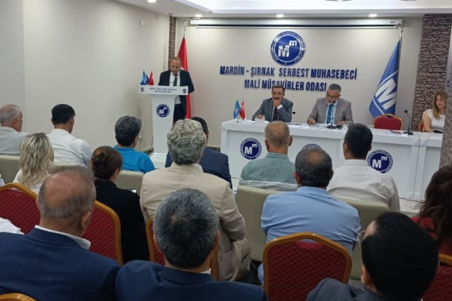 Mardin'de mali müşavirlerin sorunları masaya yatırıldı