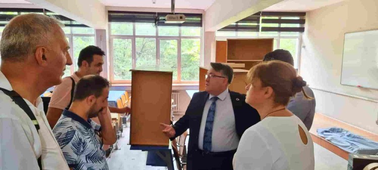 Rektör Özölçer'den Birimlere ziyaret