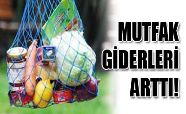 Mutfak giderleri %1,46 arttı!..