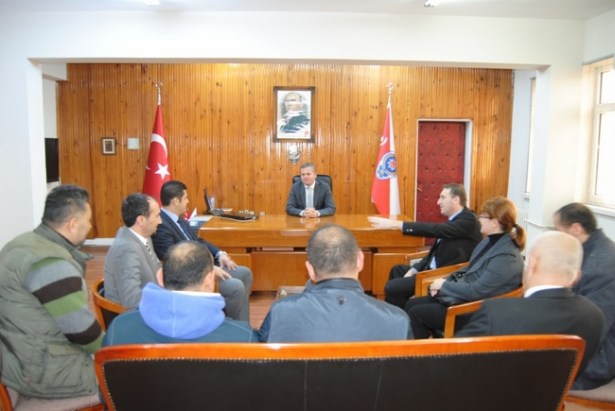 Kartal'lardan Özgen'e ziyaret..