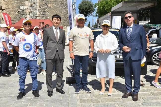İpek Yolu Rallisi'nin Türkiye etabı başladı