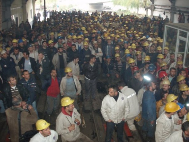 Madenci eyleme son verdi!..