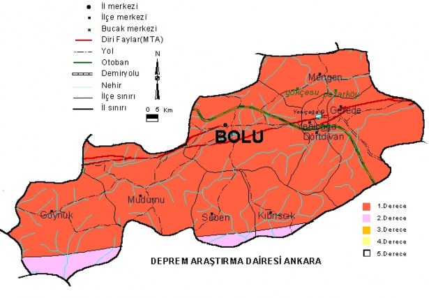 Bolu'da korkutan deprem!..