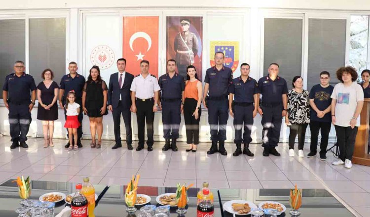 108 Jandarma personeli terfi etti