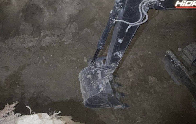 Çaycuma’da iş makinalı kaçak kazıya suçüstü