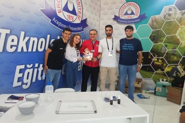 TEKNOFEST 2023 Ankara'da ERÜ standına yoğun ilgi