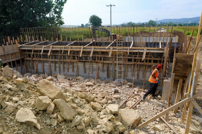 Sakarya Tokmaklıdere Köprüsü'nde sona doğru