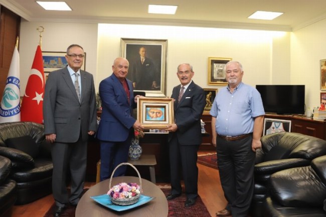 Büyükerşen'e sanata destek teşekkürü