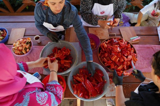 Yedikule'de kışa hazırlık