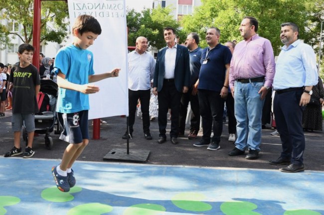 Bursa Osmangazi'de parkları çocuklar tasarlıyor