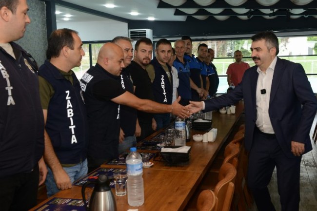 Başkan Yılmaz'dan Yıldırım'ın zabıtalarıyla özel buluşma