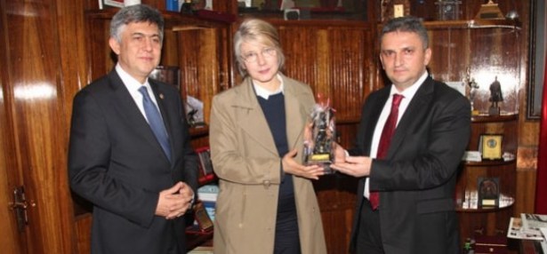 Tarhan ve Köktürk GMİS'i ziyaret etti...