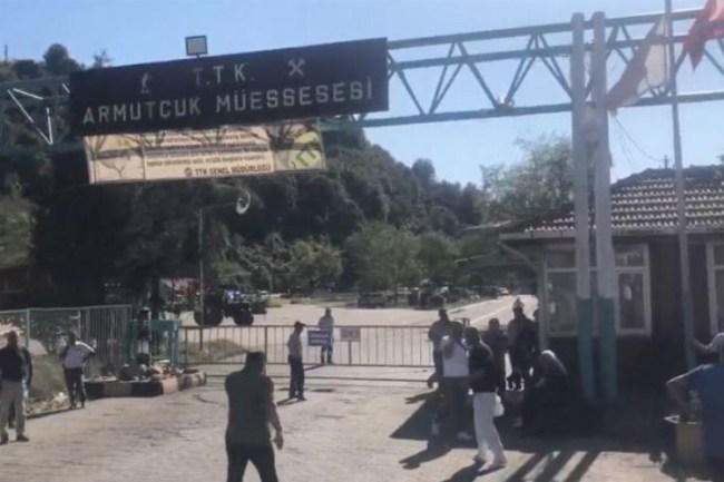 Zonguldak Ereğli'de maden ocağında göçük