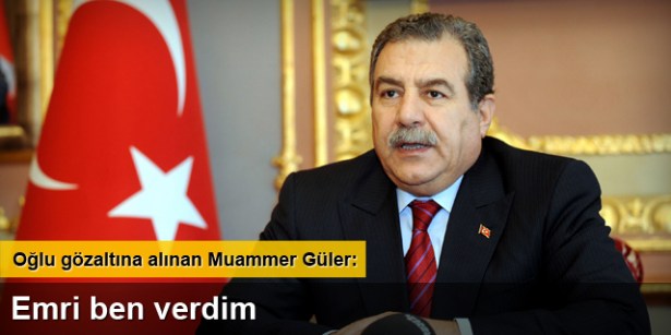 Bakan Muammer Güler'den operasyon açıklaması